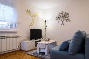Modern White Oasis, 1BDR apt